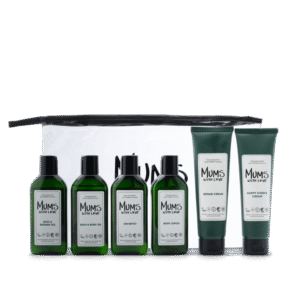 Starter Kit Set Mums With Love: Mums With Love, Hydrating, Body Lotion, 100 ml + Mums With Love, Hair Shampoo, For Cleansing, 100 ml + Mums With Love, Shower Gel, For All Skin Types, 100 ml + Mums With Love, Cleansing, Bath Oil, 100 ml + Happy Cheeks, Repairing, Cream, For Face, 100 ml + Mums With Love, Repairing, Cream, For Face, 100 ml + Mums With Love, Textile Bag, Toiletry, For Women
