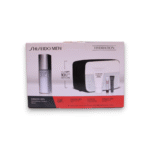 Gift Set Shiseido: Men, Moisturizing, Emulsion, For Face, 100 ml + Men, Cleansing, Cleansing Foam, 30 ml + Ultimune, Antioxidants, Hydrating & Repairing, Day & Night, Serum, For Face & Neck, 5 ml + Men, Toiletry, GWP Textile Pouch + Men, Anti-Ageing, Day & Night, Eye Cream, 5 ml