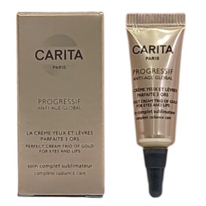 Carita Paris, Progressif Anti-Age Global, Anti-Ageing, Cream, For Eyes & Lips, 2.5 ml *Sample