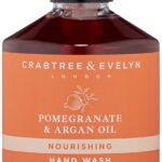 Crabtree & Evelyn, Pomegranate & Argan Oil, Nourishing, Liquid Soap, For Hands, 250 ml