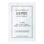 Depot, 400 Shave Specifics No. 401, Soothing, Pre & Post Shaving Cream, 10 ml