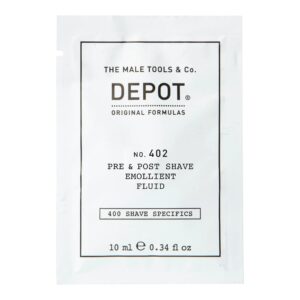 Depot, 400 Shave Specifics No. 402, Essential Oils, Soothing, Pre & Post Shaving Fluid, 10 ml
