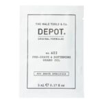 Depot, 400 Shave Specifics No. 403, Sweet Almond, Softening, Pre-Shaving Oil, 5 ml