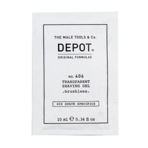 Depot, 400 Shave Specifics No. 406, Menthol, Softening & Refreshing, Shaving Gel, 10 ml