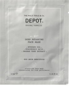 Depot, 800 Skin Specifics No. 807, Hyaluronic Acid, Nutri-Soothing, Sheet Mask, For Face, 13 ml