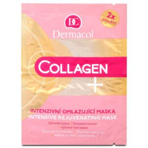 Set Duo, Dermacol, Collagen +, Rejuvenating, Cream Mask, For Face, 2 pcs, 8 g