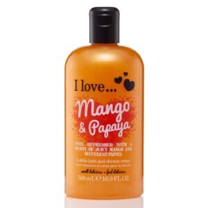 I Love, Mango & Papaya, Cleansing, Shower Gel, 500 ml