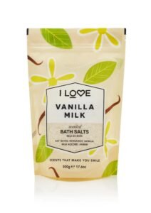 I Love, Signature Collection, Vanilla Milk, Bath Salt, 500 g