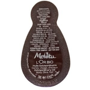 Melvita, L'or Bio, Organic, Nourishing, Body Oil, For Body, Face & Hair, Day & Night, 3 ml *Sample