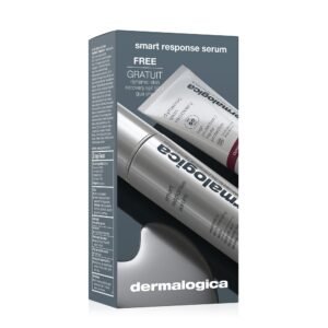 Set Dermalogica: Smart Response, Paraben-Free, Smoothes/Firms & Hydrates, Day, Serum, For Face, 30 ml + Dynamic Skin, Hydrating, Cream, For Face, SPF 50, 7 ml + Gua Sha , Lifting, Face Massage Stone