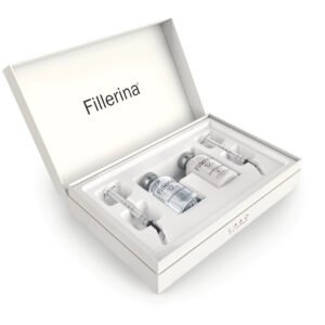 Set Duo, Labo, Fillerina 12HA Densifying Filler Grade 4, Anti-Wrinkle & Firming, Local Treatment Gel, For Face, 2 pcs, 30 ml