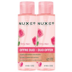 Set Duo, Nuxe, Very Rose, Cleansing & Soothing, Micellar Water, For Sensitive Skin, 2 pcs, 400 ml