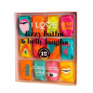 Set, I Love, Fizzy Baths & Belly Laughs, Bath Bomb, 12 pcs, 40 g