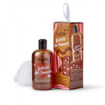 Set I Love: I Love, Body Sponge + Luxury Hot Chocolate, Hydrating, Shower Gel, For All Skin Types, 500 ml