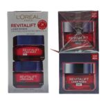 Set L'Oreal Paris: Revitalift Laser Renew, Hyaluronic Acid, Anti-Ageing, Day, Cream, For Face, 50 ml + Revitalift Laser Renew, Hyaluronic Acid, Anti-Ageing, Night, Cream, For Face, 50 ml
