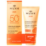 Set Nuxe: Sun, UV Protection, Sunscreen Cream, For Face, SPF 50, 50 ml + Sun, Sun Protection, After-Sun Lotion, 50 ml